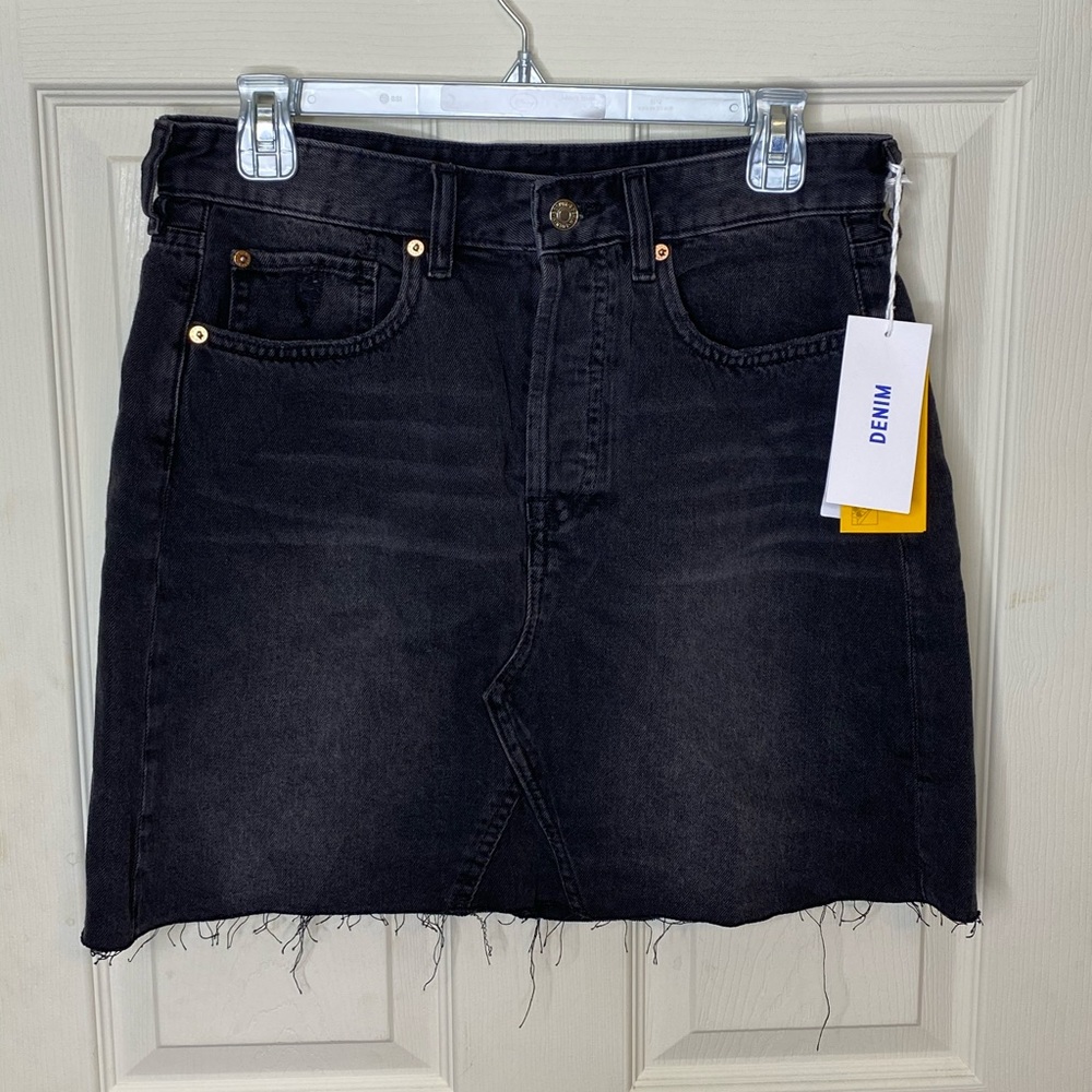 Denim skirt